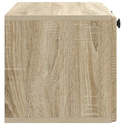 vidaXL Wall-Mounted TV Cabinet 78.5 x 31 x 30 cm Sonoma Oak