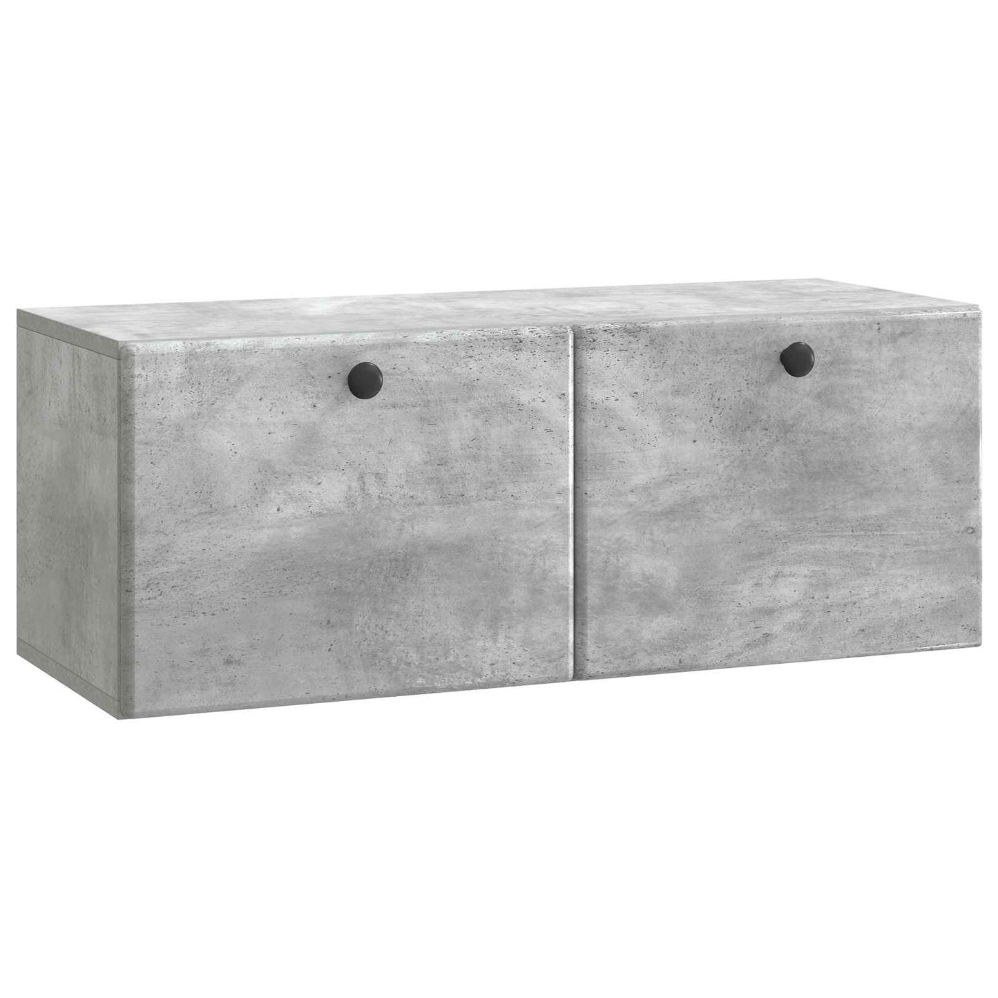 vidaXL Wall-Mounted TV Cabinet 78.5 x 31 x 30 cm Concrete Grey