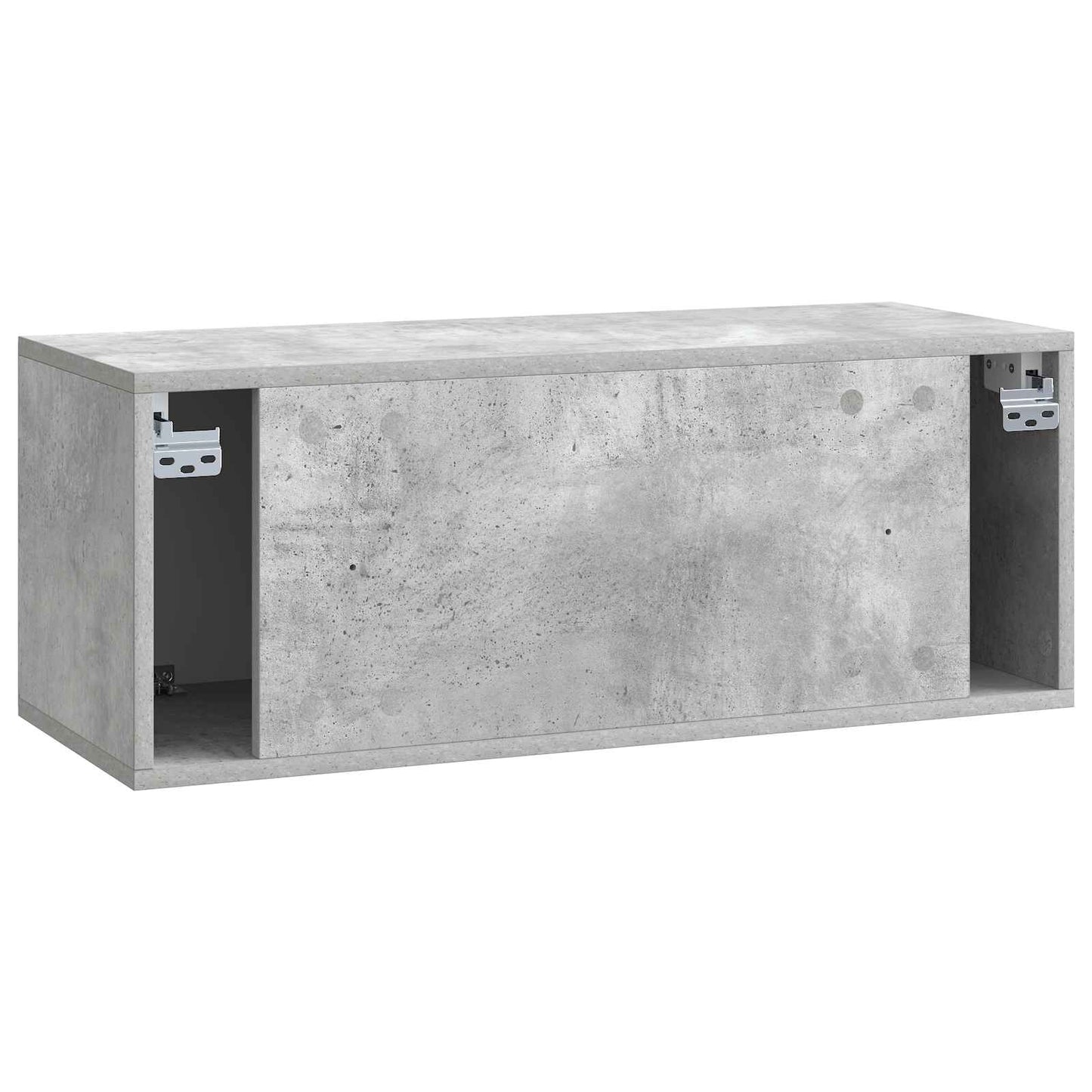 vidaXL Wall-Mounted TV Cabinet 78.5 x 31 x 30 cm Concrete Grey