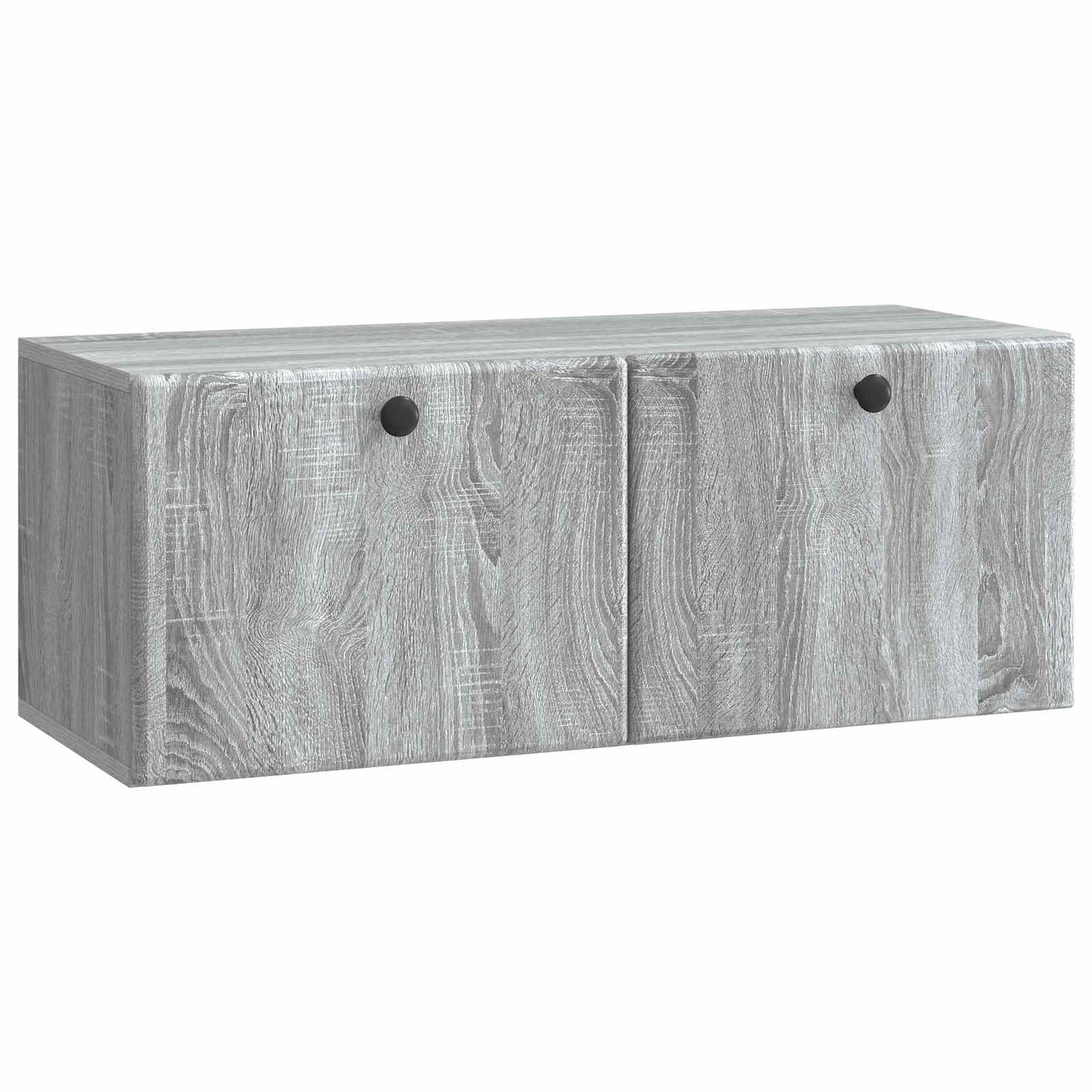 vidaXL Wall-Mounted TV Cabinet 78.5 x 31 x 30 cm Grey Sonoma