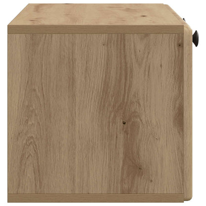 vidaXL Wall-Mounted TV Cabinet 78.5 x 31 x 30 cm Artisan Oak