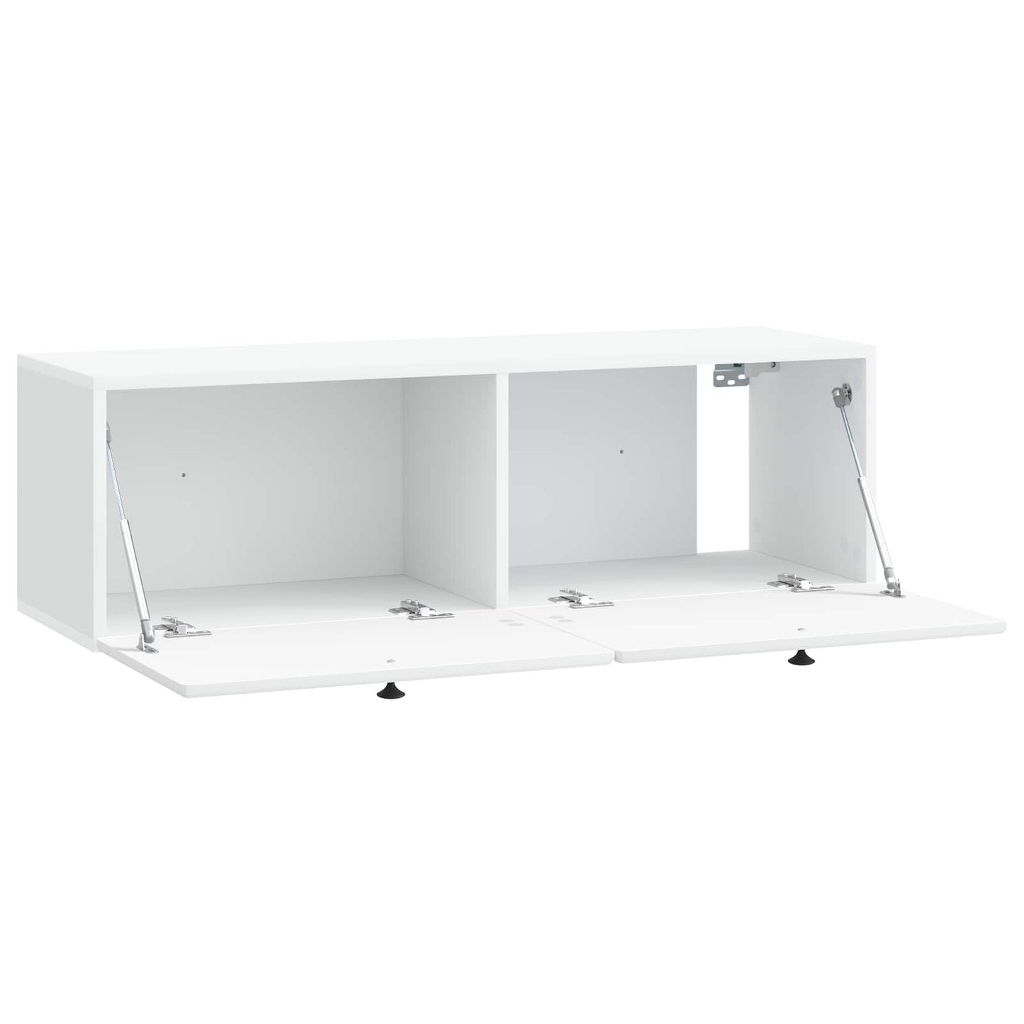 vidaXL Wall-Mounted TV Cabinet 98 x 31 x 30 cm White Engineered Wood