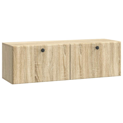 vidaXL Wall-Mounted TV Cabinet 98 x 31 x 30 cm Sonoma Oak