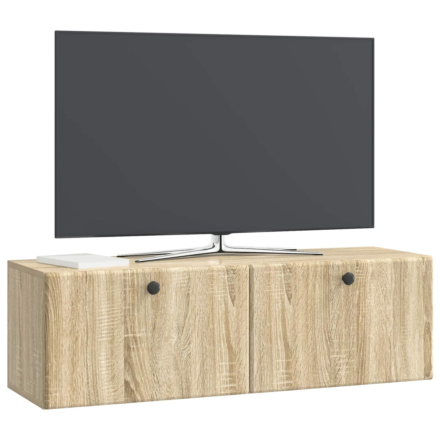 vidaXL Wall-Mounted TV Cabinet 98 x 31 x 30 cm Sonoma Oak