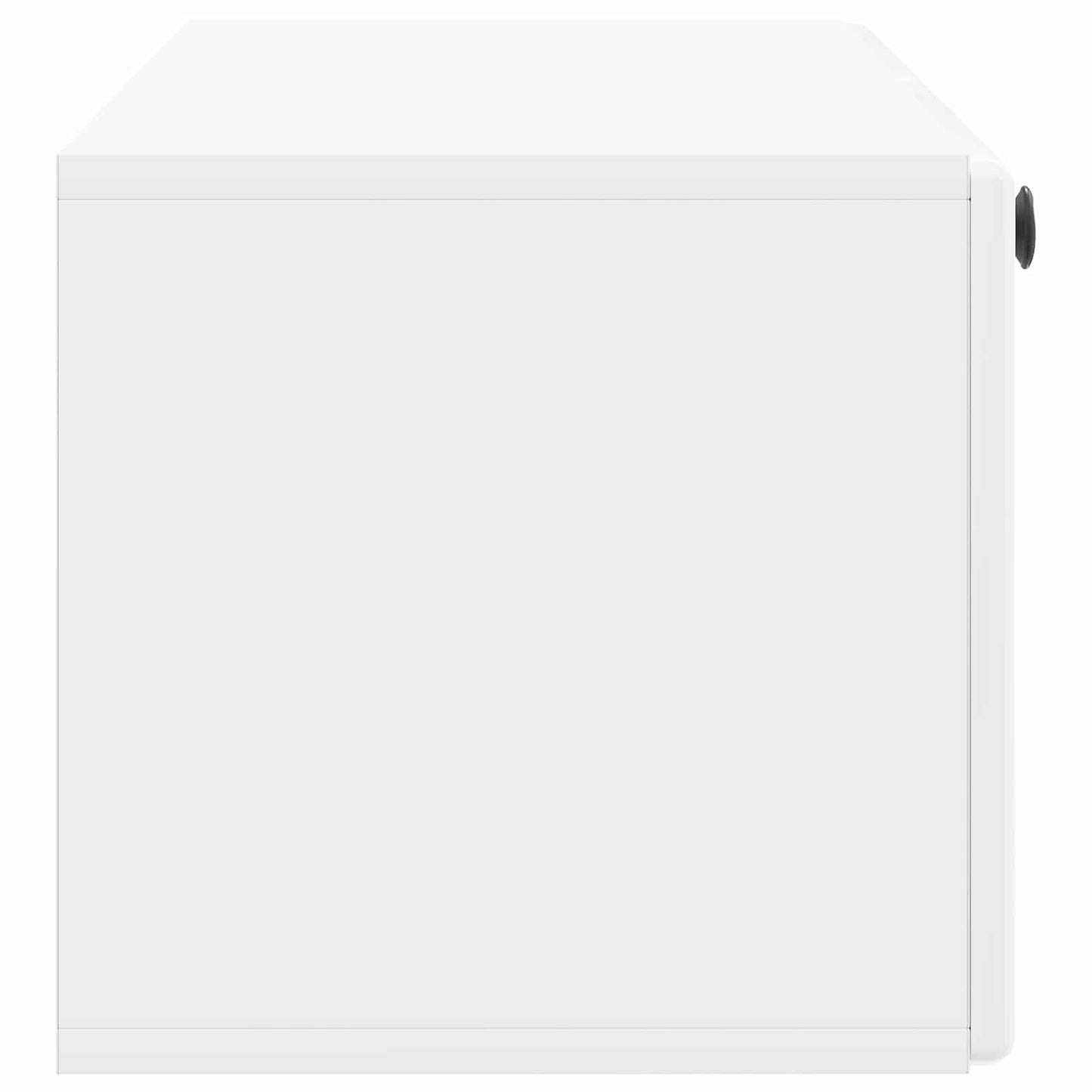 vidaXL Wall-Mounted TV Cabinet 98 x 31 x 30 cm High Gloss White