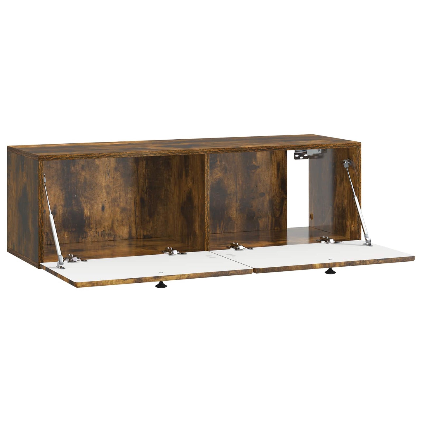 vidaXL Wall-Mounted TV Cabinet 98 x 31 x 30 cm Smoked Oak