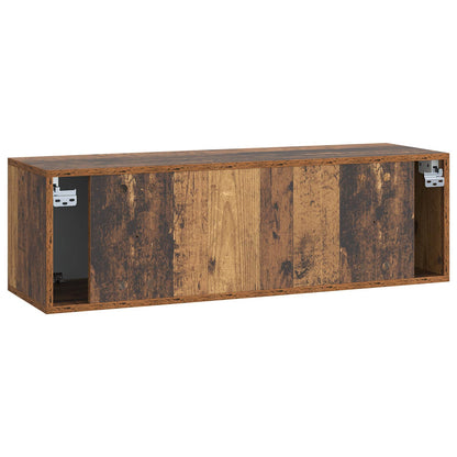 vidaXL Wall-Mounted TV Cabinet 98 x 31 x 30 cm Old Wood