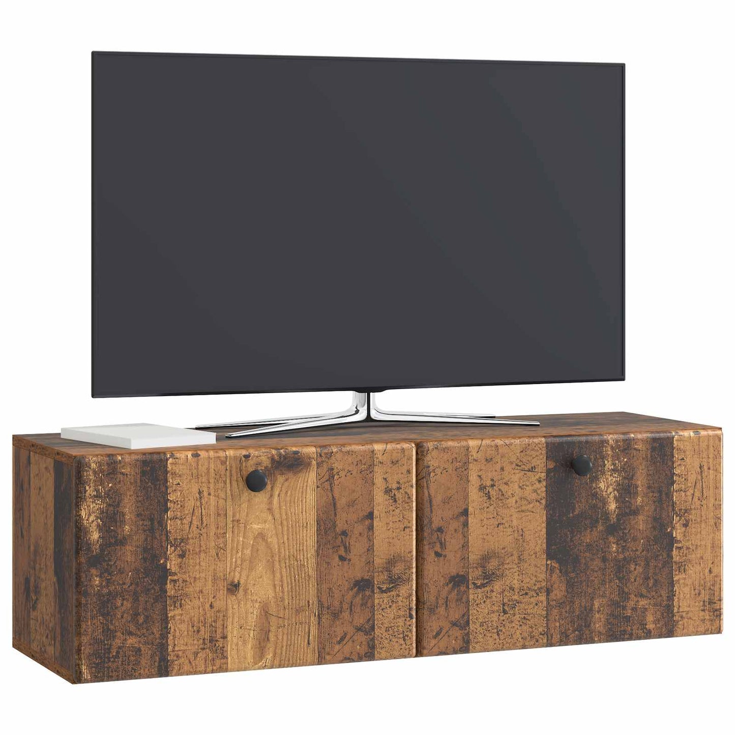 vidaXL Wall-Mounted TV Cabinet 98 x 31 x 30 cm Old Wood