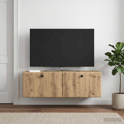 vidaXL Wall-Mounted TV Cabinet 98 x 31 x 30 cm Artisan Oak
