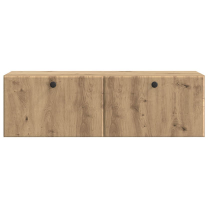vidaXL Wall-Mounted TV Cabinet 98 x 31 x 30 cm Artisan Oak