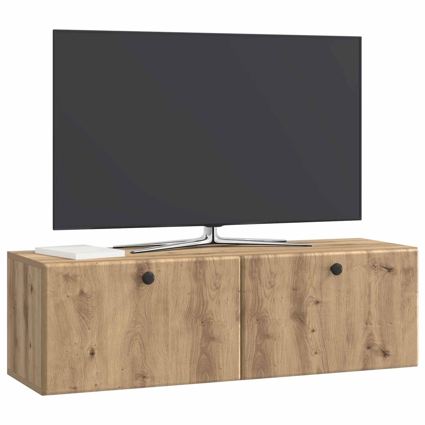 vidaXL Wall-Mounted TV Cabinet 98 x 31 x 30 cm Artisan Oak
