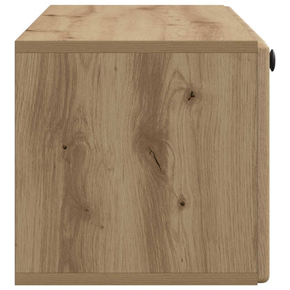vidaXL Wall-Mounted TV Cabinet 98 x 31 x 30 cm Artisan Oak