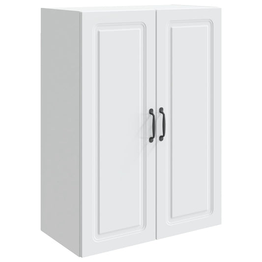 vidaXL Wall-Mounted Cabinet 66 x 34.5 x 90 cm Engineered Wood White