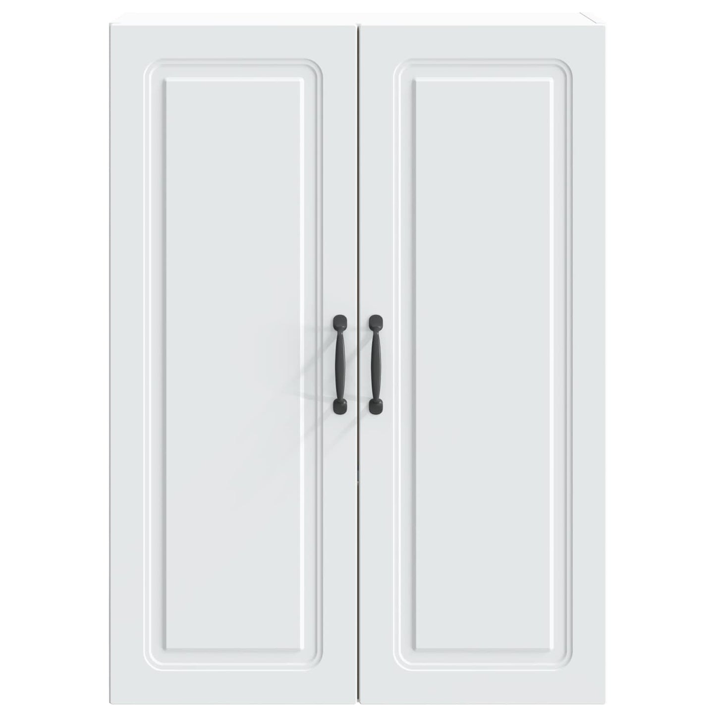 vidaXL Wall-Mounted Cabinet White 66 x 34.5 x 90 cm Engineered Wood