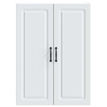 vidaXL Wall-Mounted Cabinet White 66 x 34.5 x 90 cm Engineered Wood