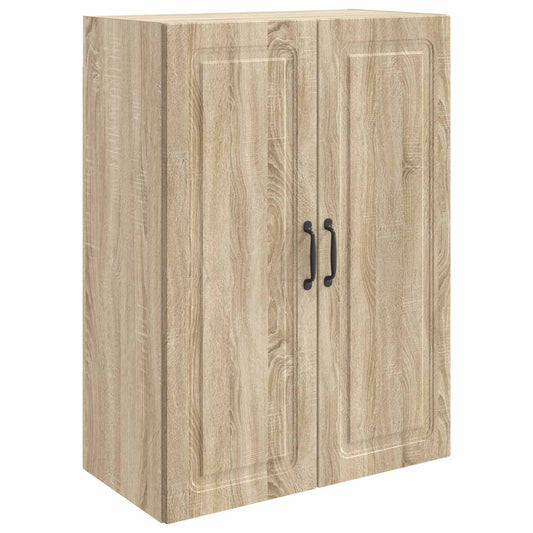 vidaXL Wall-Mounted Cabinet Sonoma Oak 66 x 34.5 x 90 cm