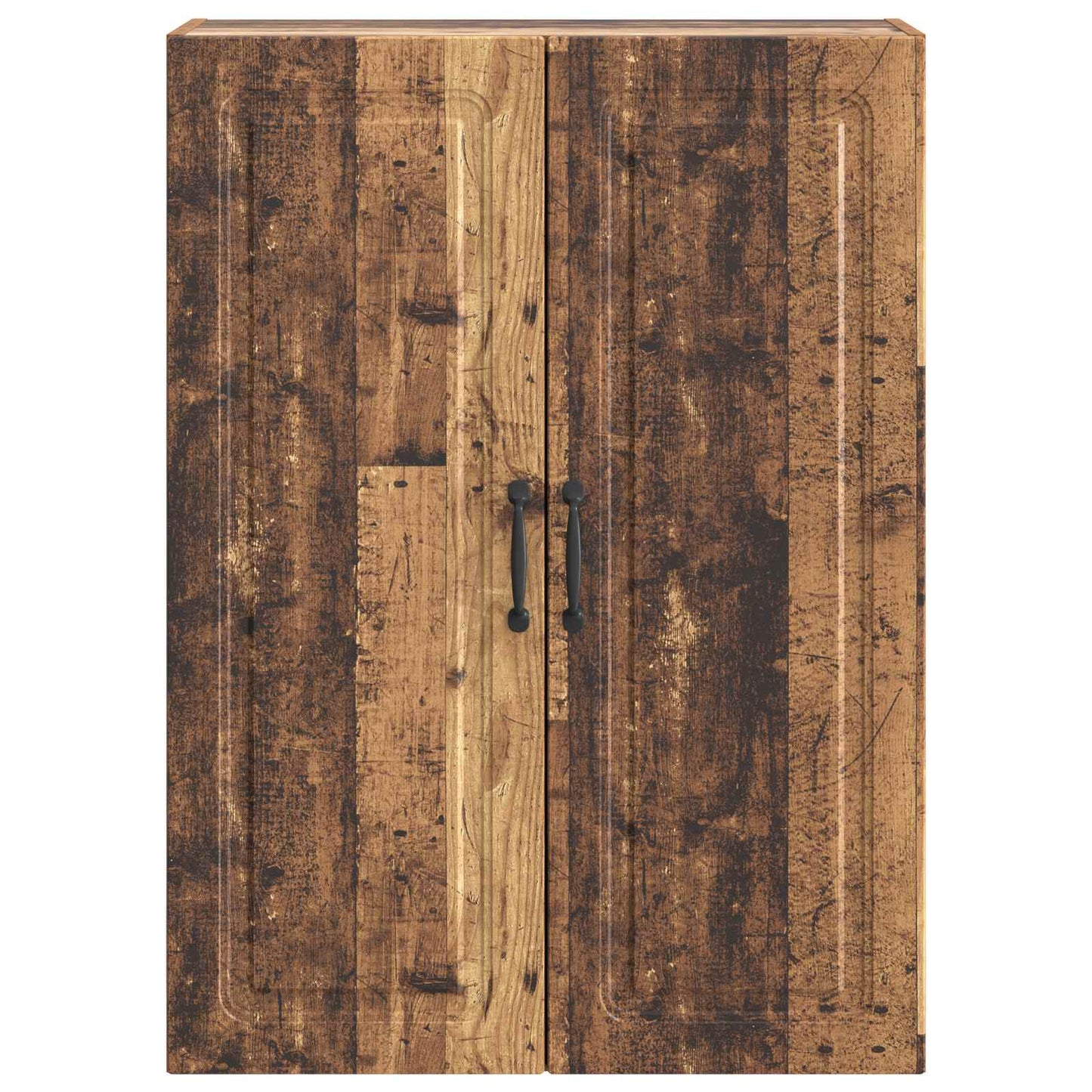 vidaXL Wall-Mounted Cabinet Old Wood 66 x 34.5 x 90 cm Engineered Wood