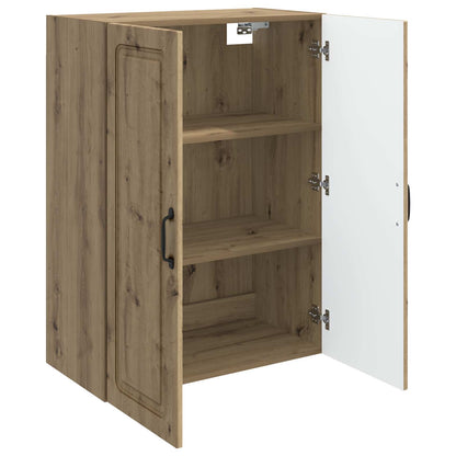 vidaXL Wall-Mounted Cabinet Artisan Oak 66 x 34.5 x 90 cm