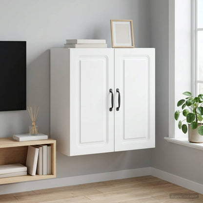 vidaXL Wall-Mounted Cabinet White 59 x 31 x 60 cm Engineered Wood
