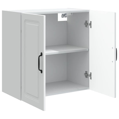 vidaXL Wall-Mounted Cabinet White 59 x 31 x 60 cm Engineered Wood