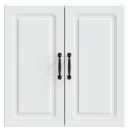 vidaXL Wall-Mounted Cabinet White 59 x 31 x 60 cm Engineered Wood