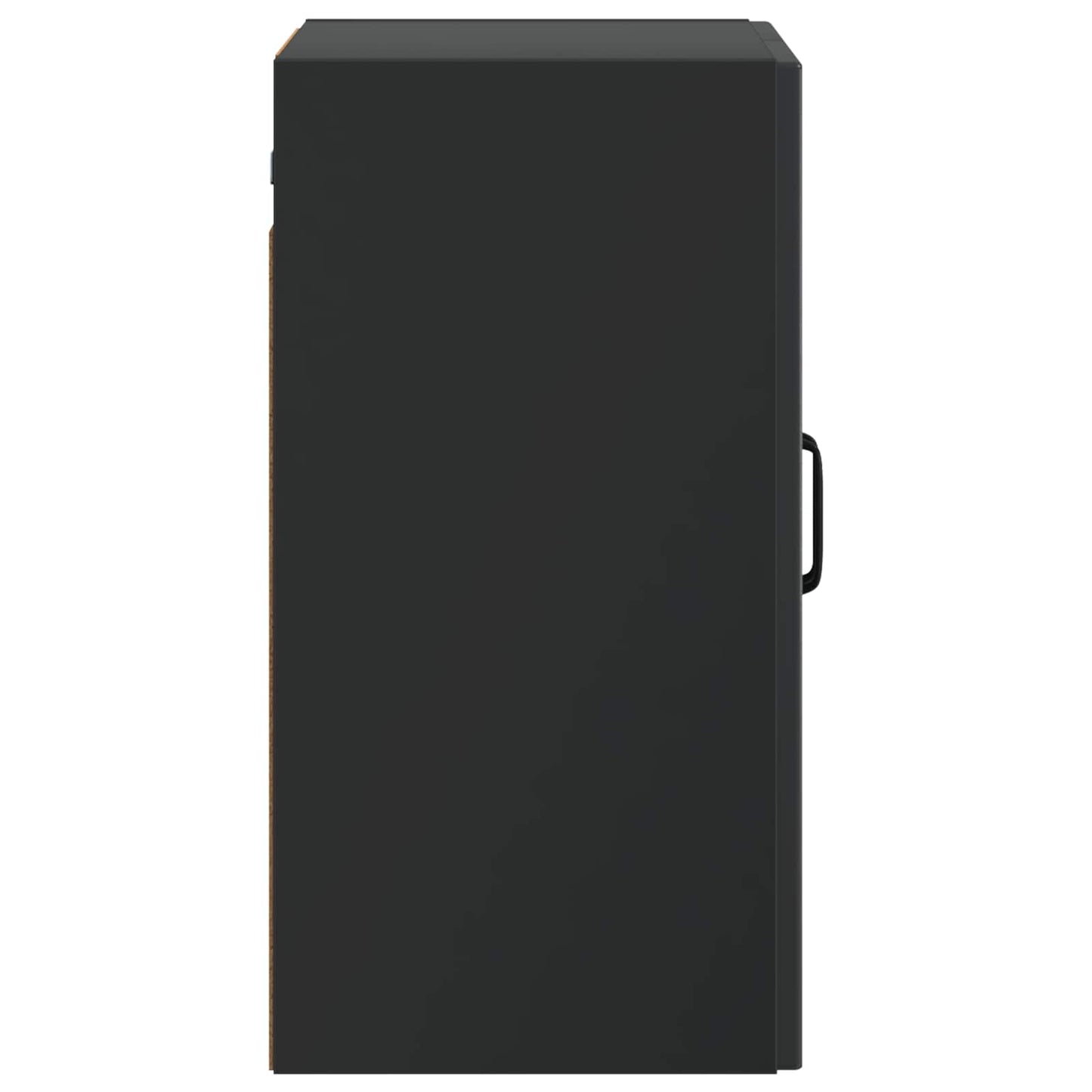 vidaXL Wall-Mounted Cabinet Black 59 x 31 x 60 cm Engineered Wood
