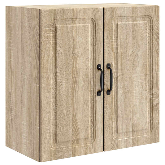 vidaXL Wall-Mounted Cabinet Sonoma Oak 59 x 31 x 60 cm Engineered Wood