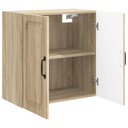 vidaXL Wall-Mounted Cabinet Sonoma Oak 59 x 31 x 60 cm Engineered Wood