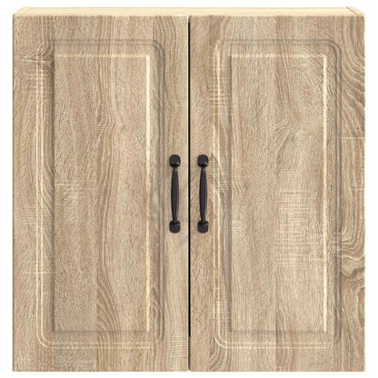 vidaXL Wall-Mounted Cabinet Sonoma Oak 59 x 31 x 60 cm Engineered Wood