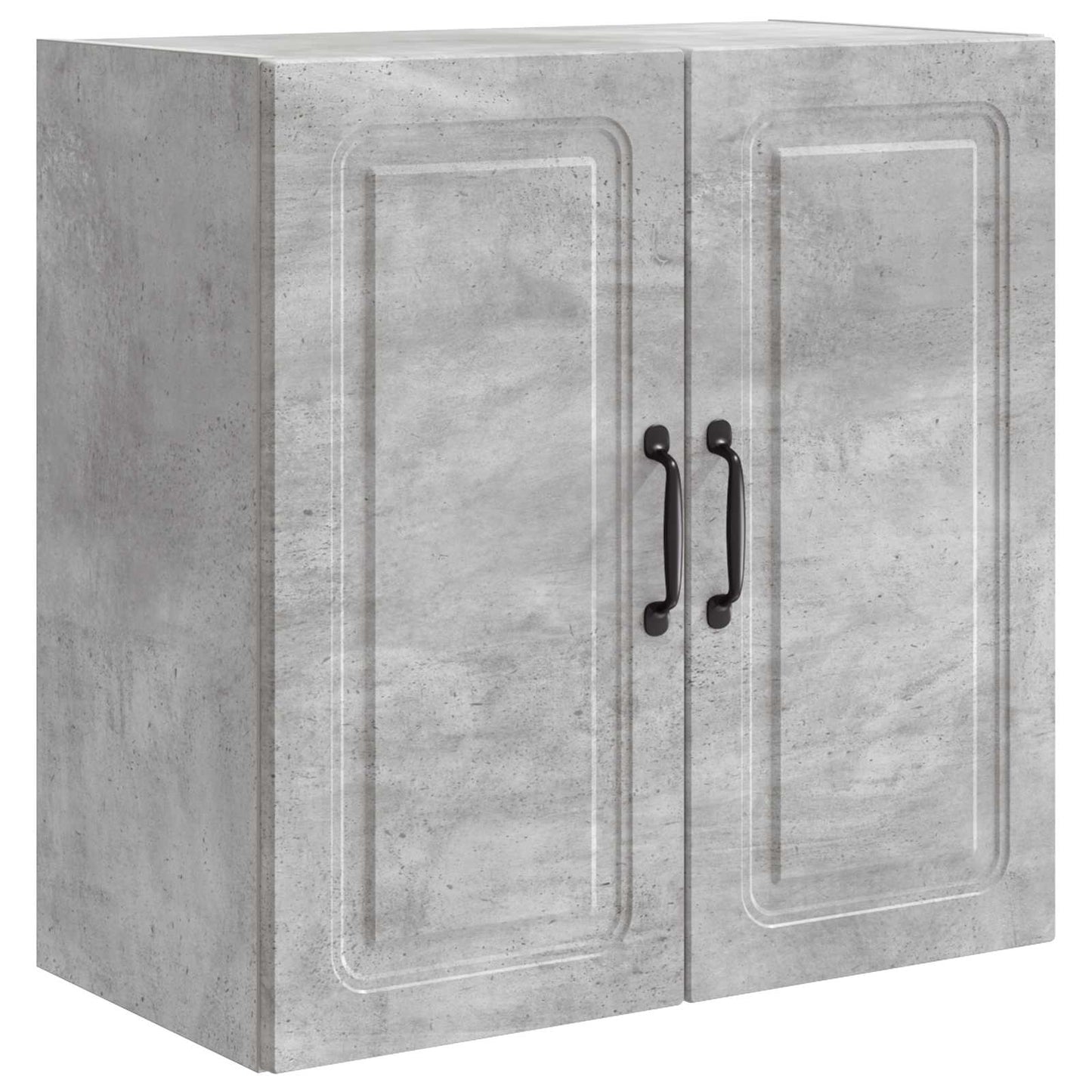 vidaXL Wall-Mounted Cabinet Concrete Grey 59 x 31 x 60 cm