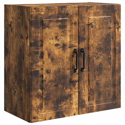 vidaXL Wall-Mounted Cabinet 59 x 31 x 60 cm Engineered Wood Smoked Oak