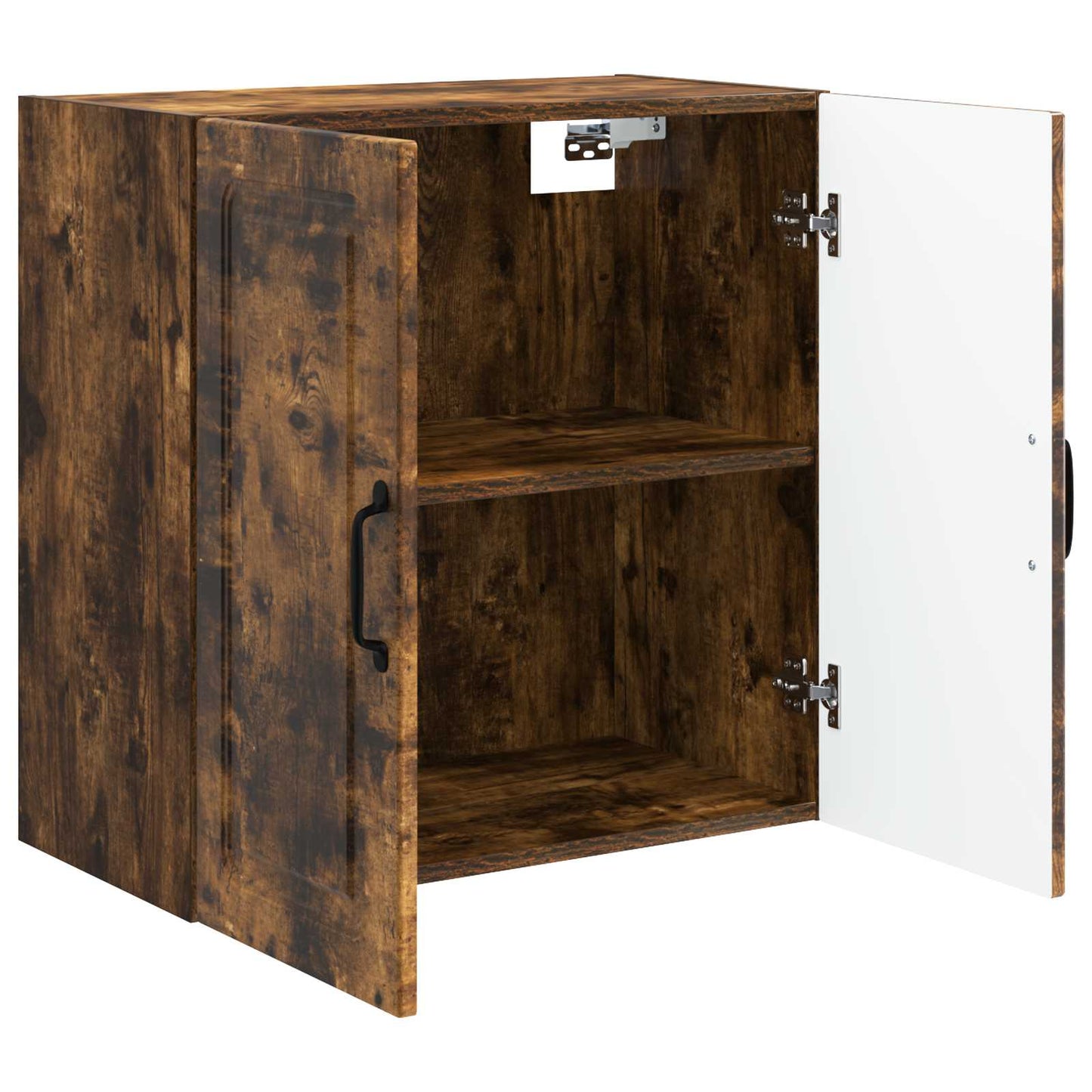 vidaXL Wall-Mounted Cabinet 59 x 31 x 60 cm Engineered Wood Smoked Oak