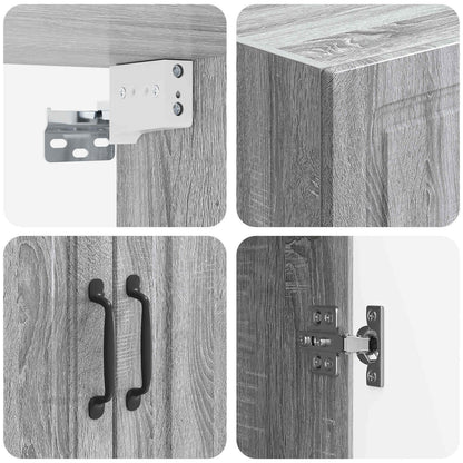 vidaXL Wall-Mounted Cabinet 59 x 31 x 60 cm Engineered Wood