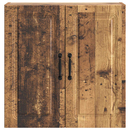 vidaXL Wall-Mounted Cabinet Old Wood 59 x 31 x 60 cm Engineered Wood