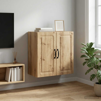 vidaXL Wall-Mounted Cabinet Artisan Oak 59 x 31 x 60 cm
