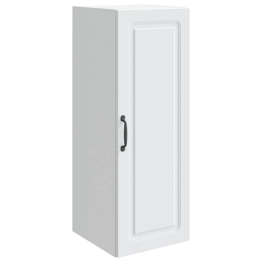 vidaXL Wall-Mounted Cabinet 33 x 34.5 x 90 cm Engineered Wood White
