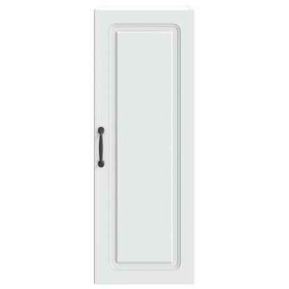 vidaXL Wall-Mounted Cabinet White 33 x 34.5 x 90 cm Engineered Wood