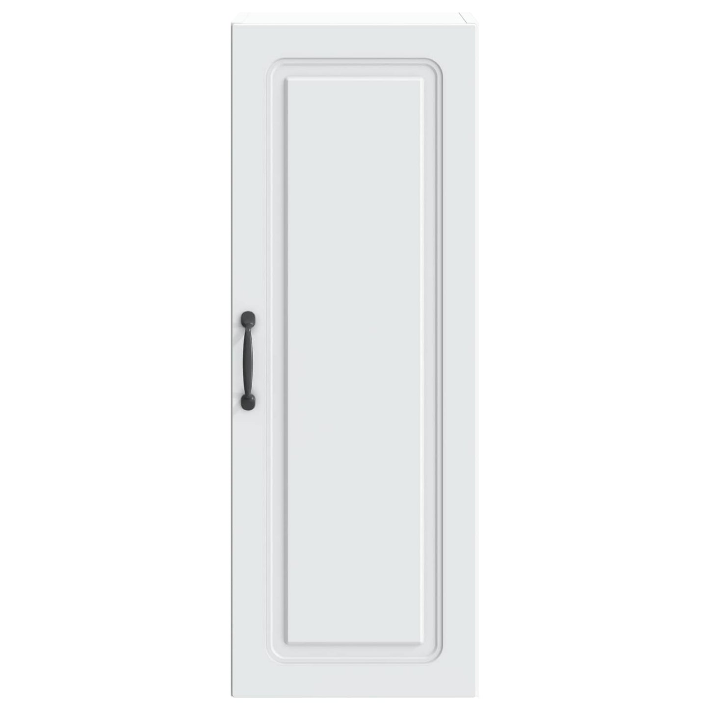 vidaXL Wall-Mounted Cabinet White 33 x 34.5 x 90 cm Engineered Wood