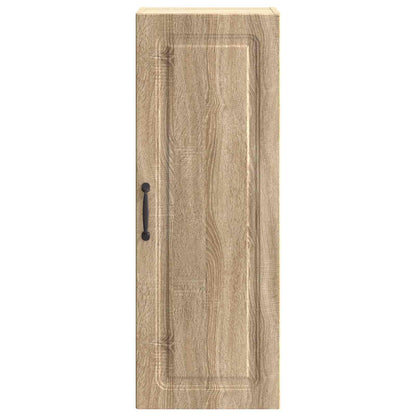 vidaXL Wall-Mounted Cabinet Sonoma Oak 33 x 34.5 x 90 cm