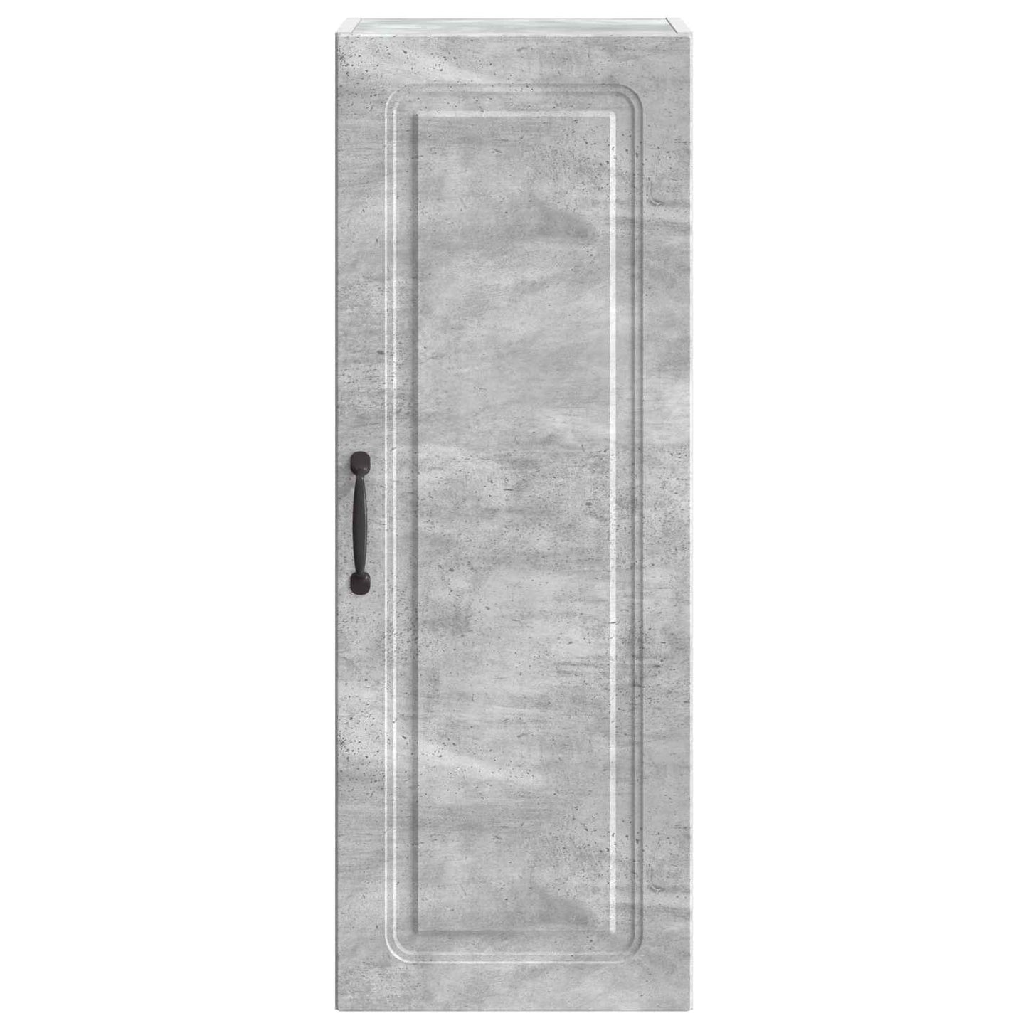 vidaXL Wall-Mounted Cabinet Concrete Grey 33 x 34.5 x 90 cm