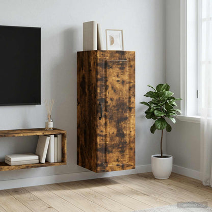 vidaXL Wall-Mounted Cabinet 33 x 34.5 x 90 cm Engineered Wood