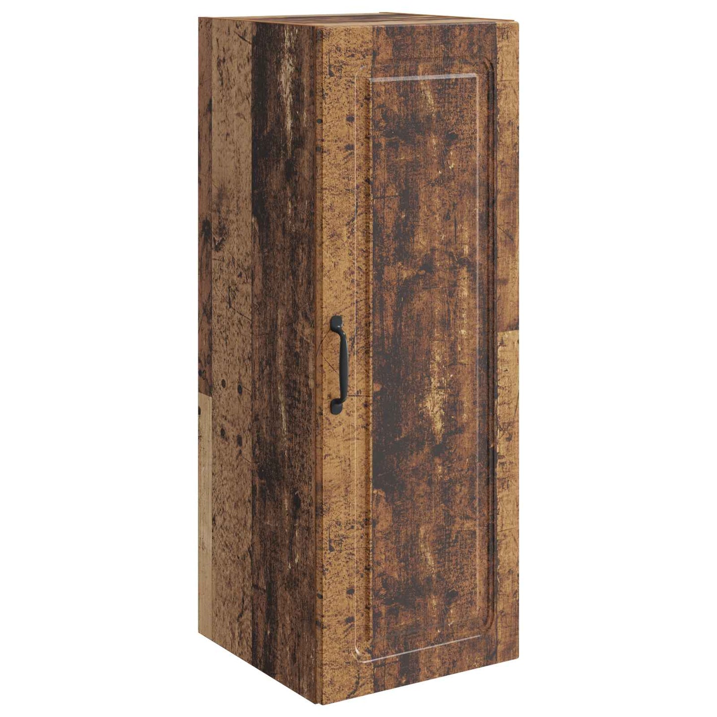 vidaXL Wall-Mounted Cabinet Old Wood 33 x 34.5 x 90 cm Engineered Wood