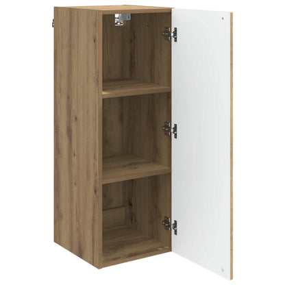 vidaXL Wall-Mounted Cabinet Artisan Oak 33 x 34.5 x 90 cm