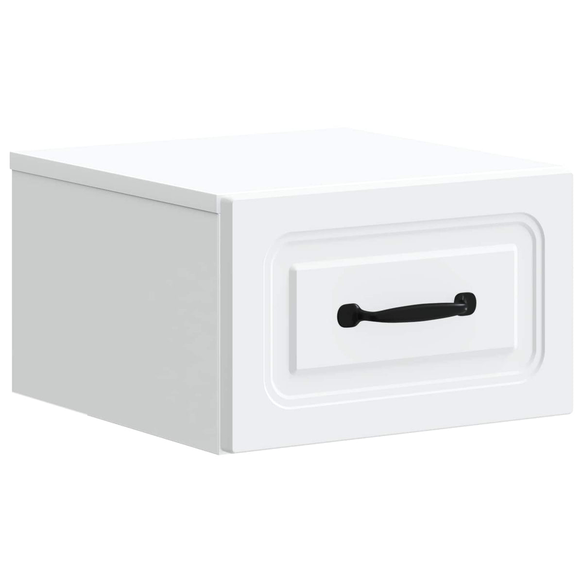vidaXL Wall-Mounted Bedside Cabinet 2 pcs White 34.5 x 33 x 20 cm