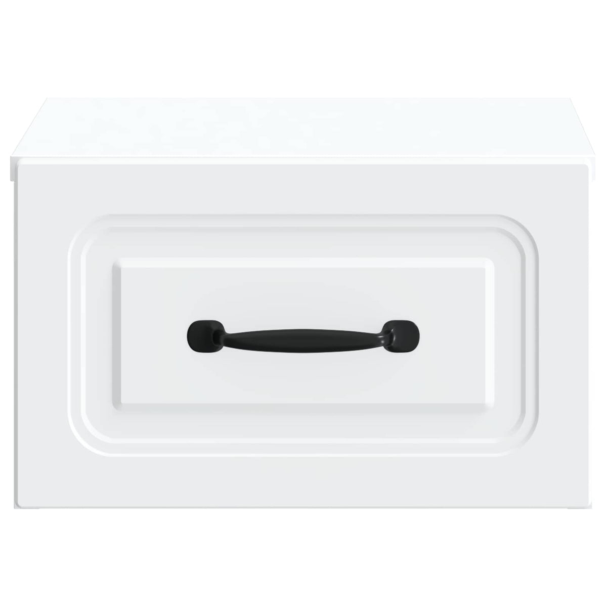 vidaXL Wall-Mounted Bedside Cabinet 2 pcs White 34.5 x 33 x 20 cm