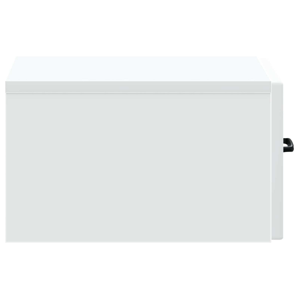 vidaXL Wall-Mounted Bedside Cabinet 2 pcs White 34.5 x 33 x 20 cm