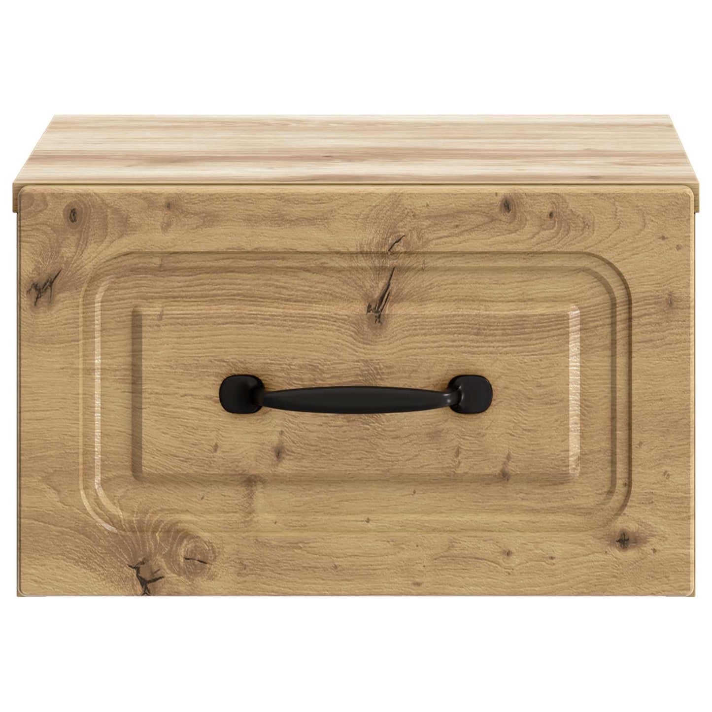 vidaXL Wall-Mounted Bedside Cabinet Artisan Oak 34.5 x 33 x 20 cm