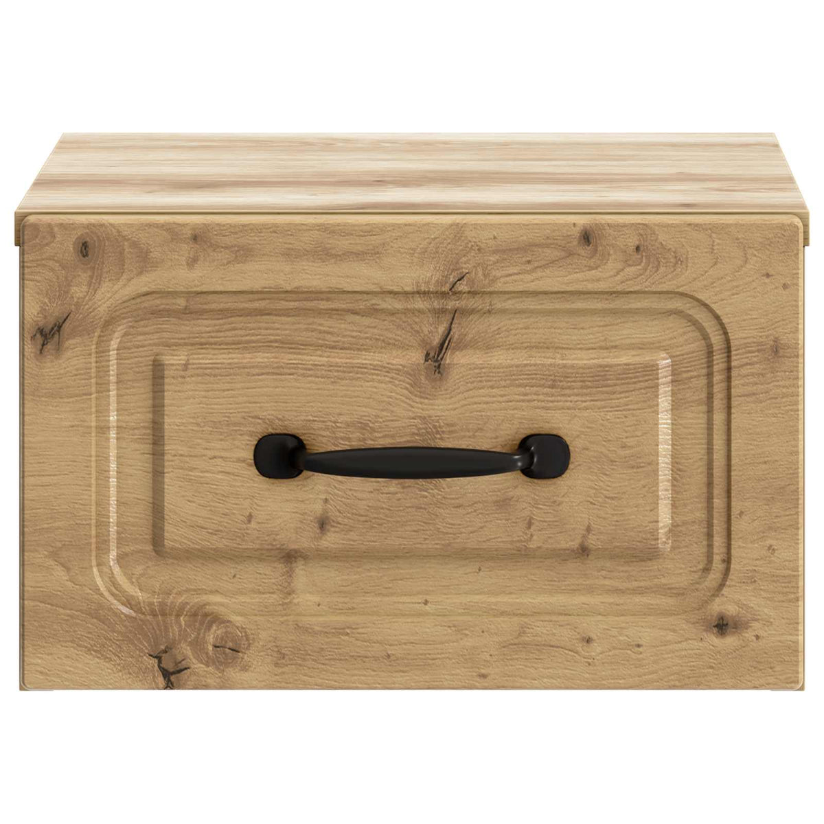 vidaXL Wall-Mounted Bedside Cabinet Artisan Oak 34.5 x 33 x 20 cm