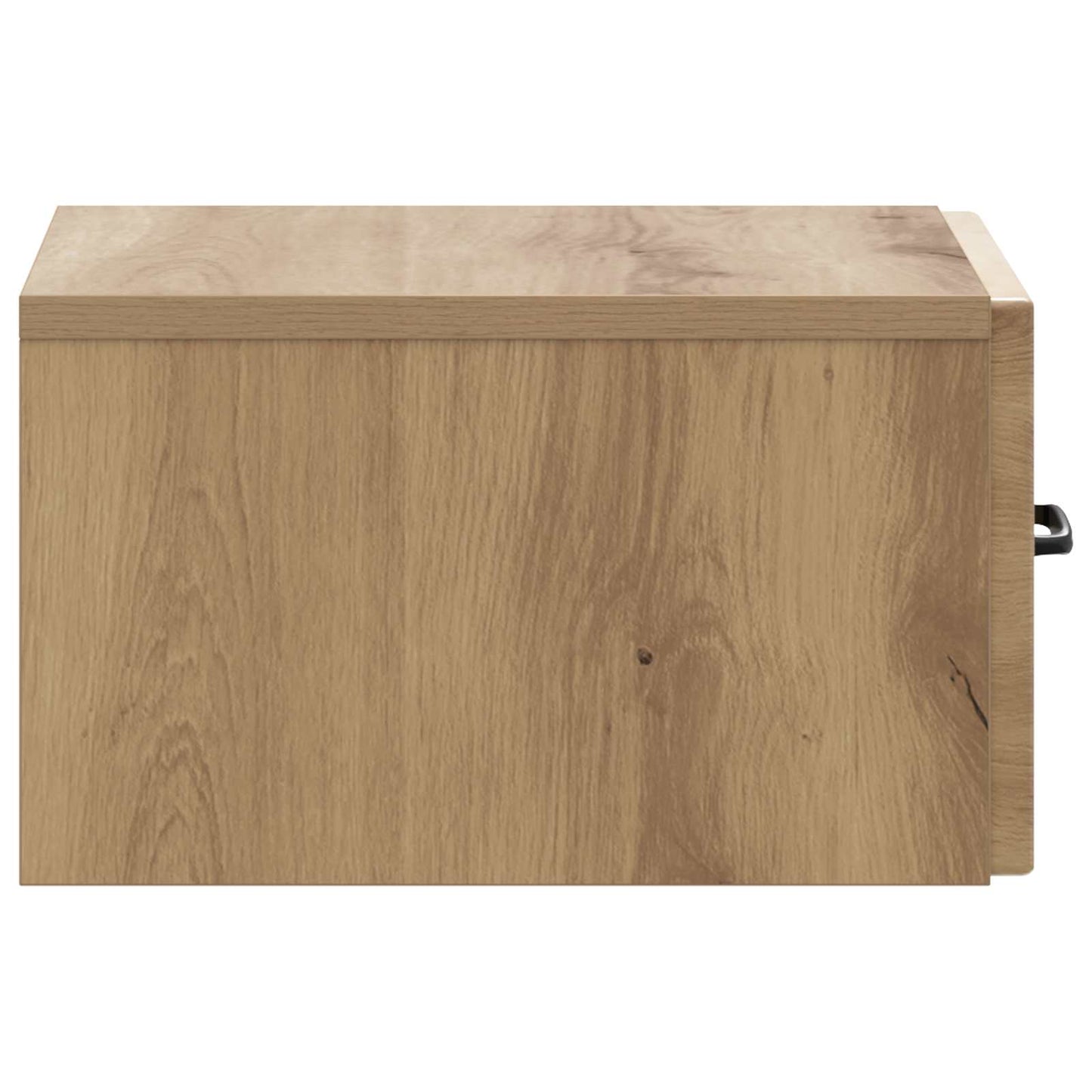 vidaXL Wall-Mounted Bedside Cabinet Artisan Oak 34.5 x 33 x 20 cm