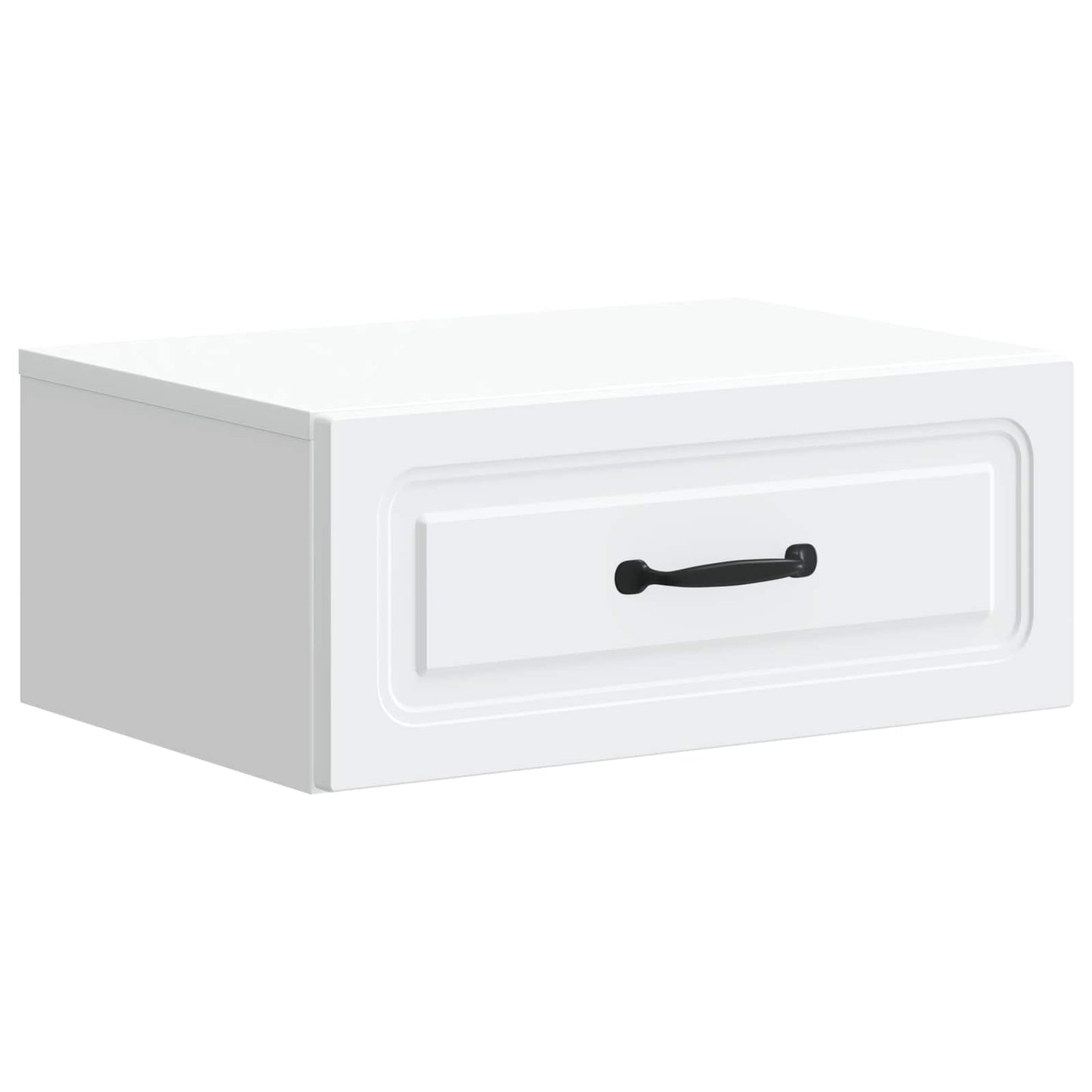vidaXL Wall-Mounted Bedside Cabinet 2 pcs White 49 x 34.5 x 20 cm